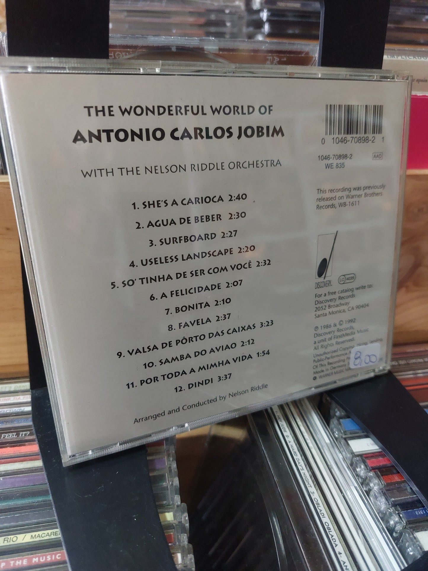 António Carlos Jobim- The Wonderfull World Of